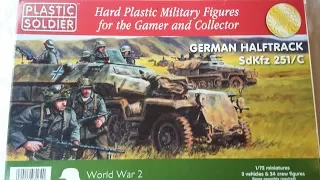 Plastic Soldier Company sdkfz 251/C 1/72 Scale Review