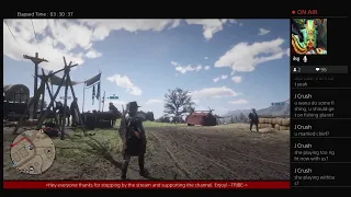 ChiefDawnofDay's Live PS4 "Red Dead Redemption 2 Online" RockstarOutlaw-Stream!!!