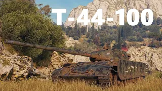 T-44-100 The little legend 6K DMG 7 Frags - world of tanks complete 4K