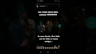 Matheus Mazzafera Faz Homenagem para Mc Kevin