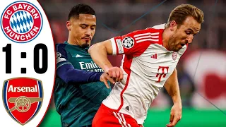 Bayern Munich vs Arsenal 1-0 Highlights Goals | UEFA Champions League 23/24