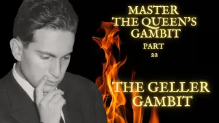 Mikhail Tal creates Absolute Madness In The Geller Gambit !! - Slav Defense Theory - Geller Gambit