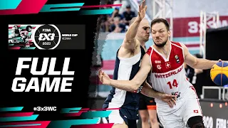 Switzerland 🇨🇭 vs France 🇫🇷 | Men Knockouts | Full Game | FIBA 3x3 World Cup 2023