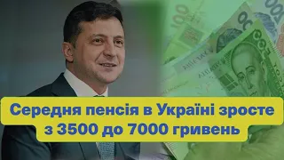 Збільшення пенсії до 7000 гривень. Плани Президента та Міністра соціальної політики