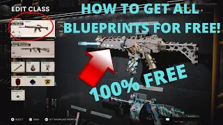 *CRAZY GLITCH* HOW TO GET ANY BLUEPRINT FOR FREE IN COLD WAR!
