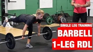 How To Perform The Barbell 1-Leg RDL