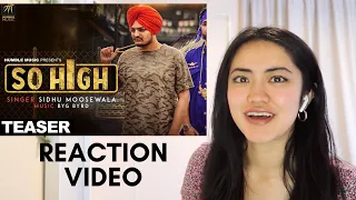 Japanese-Indian Reacts: First Sidhu Moose Wala Song To React To! | So High Song Reaction Video
