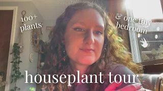 Winter 2024 Plant Tour🌿 Over 100 houseplants in my small bedroom - Welcome to my channel!