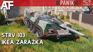 War Thunder - Stridsvagn Strv 103 Ikea zarážka | Gameplay Tanky CZ/SK