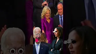 Jill Biden’s PASSIONATE KISS W/ Kamala’s Husband Has The INTERNET Asking Questions!!!