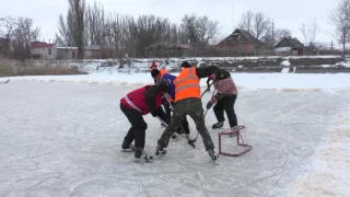 Хоккейный матч Молочанск-Токмак. 11. 02. 2017 г. 2-й период