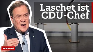 CDU-Parteitag: Armin Laschet ist neuer CDU-Vorsitz | Live aus dem WDR Newsroom