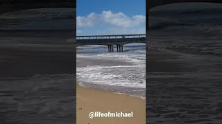 Boscombe beach winter 2022