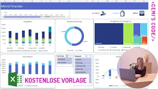 Interaktives Excel Haushaltsbuch mit Dashboard, inkl. kostenloser Vorlage