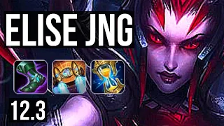 ELISE vs EVELYNN (JNG) | 10/1/12, Legendary, 1.0M mastery, 400+ games | EUW Diamond | 12.3