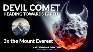 DEVIL COMET 2024 | Will it hit Earth and when? | astrosapientes