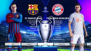 PES 2021 - Barcelona vs Byern Munich - UEFA Champions League [UCL] 2021/2022