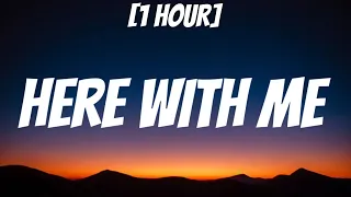 dv4d - Here with me (sped up) [1 HOUR/Lyrics] | "I Don't Care How Long It Takes" [TikTok Song]