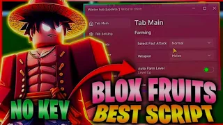 Blox Fruit No Key [FREE] Script /🌊 Sea Events + Leviathan Hunt  | BYPASS ANTI-CHEAT | Mobile + Pc