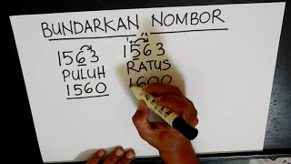 CARA MUDAH BUNDARKAN NOMBOR