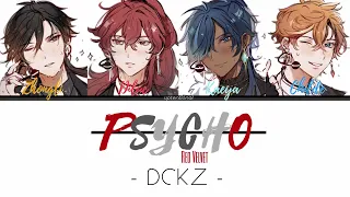 「 Genshin Impact 」DCKZ - Psycho (Red Velvet cover) [Color Coded Lyrics/Han/Rom/Eng]