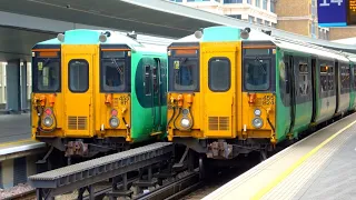 Southern Class 455 Ride: Caterham to London Bridge (Fast via Norwood Junction) - 28/03/22
