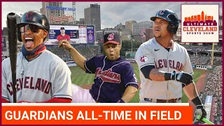 Who would be on an all-time Cleveland Guardians in-field lineup?