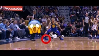 Stephen Curry injury vs New Orleans Pelicans