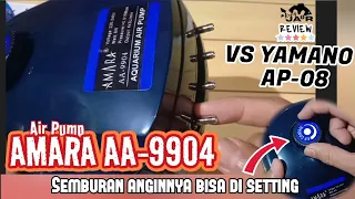 BESAR dan BERTENAGA❓❓ Review Air Pump aerator AMARA AA 9904