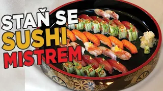 SUSHI KURZ S RICHARDEM TOMÁŠEM | Naučte se SUSHI jako MASTERCHEF | MAD BBQ