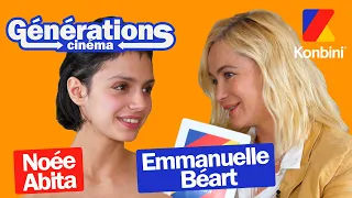 Choc des générations : Emmanuelle Béart et Noée Abita confrontent leurs expériences cinéma