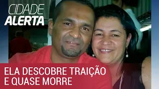 Mulher descobre traição do marido e fica à beira da morte