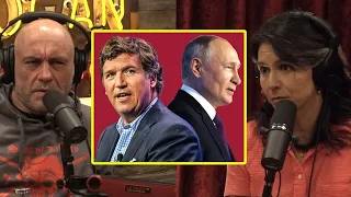 Tulsi "This allowed them into Tucker Carlson's phone" | Joe Rogan & Tulsi Gabbard