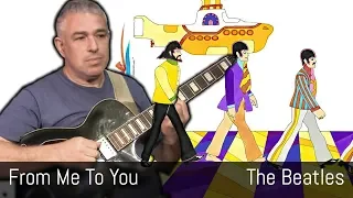 From Me To You, The Beatles, Fingerstyle Acoustic Guitar