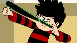 Sling Shot | Dennis the Menace and Gnasher | Full Episode Compilation! | S04 E23-25 | Beano