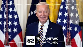 President Biden to visit NYC today for campaign receptions