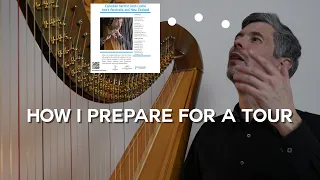 How I prepare a concert program - Harp Tuesday ep. 275