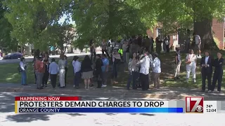 UNC protestors demand charges to drop