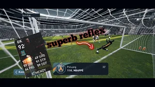 superb reflex by edouard mendy 😮🦵 || pes 2021 mobile