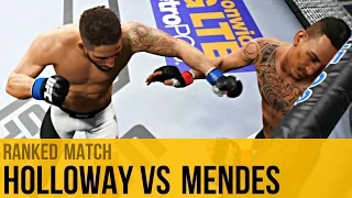 EA Sports UFC 2 | Max Holloway vs Chad Mendes | Online Ranked Match