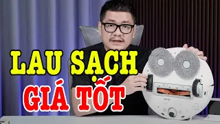 Trên tay Xiaomi Vacuum  S10+ LAU NHÀ SIÊU SẠCH, GIÁ CỰC TỐT