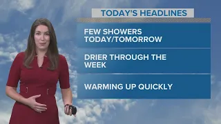 Cleveland weather forecast: Chance for some spotty showers this morning
