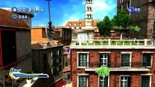 Sonic Generations(PC)-Speed Run-Rooftop Run-Act 2