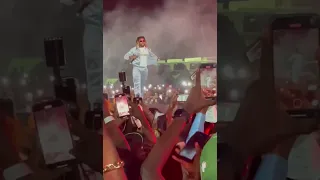 The moment Asake joined Davido on stage #Timeless concert