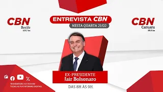 Entrevista exclusiva com o ex-presidente Jair Bolsonaro - 21/02/2024