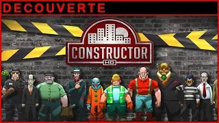 Maison pour glandeur, punks etc... → Constructor 2017 (découverte - gameplay fr)