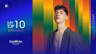 🇱🇹 Eurovizija.LT 2024 (Final) | My Top 10 | Eurovision 2024