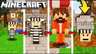 ŻYCIE WIĘŹNIA W MINECRAFT || OD NARODZIN DO ŚMIERCI