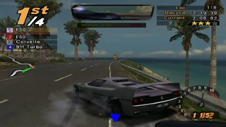 Need for Speed: Hot Pursuit 2, 8 Laps Island Outskirts - Ferrari F50 NFS Edition