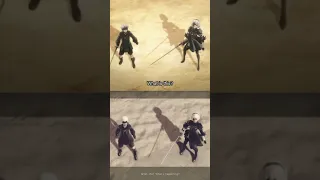 More clips from the Nier anime compared to the game